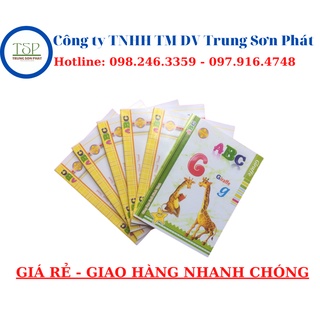 Tập viết abc ( 96 trang - 200 trang ) ( 70gsm ) ( 10 cuốn/ lốc ).