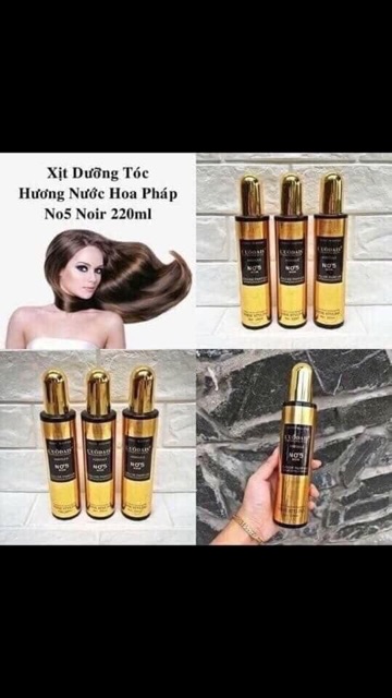 🌼🌼Xịt dưỡng tóc NO5 ASBOULE🌼🌼 - Dung tích: 220ml