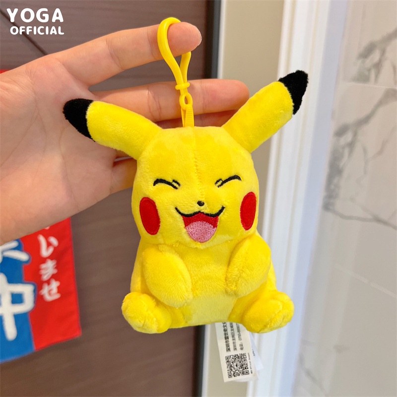 Móc Khóa Hình Pikachu Snorlax Nhồi Bông Đáng Yêu # 1