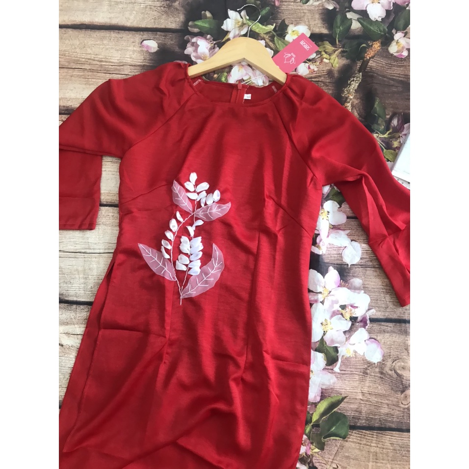 Áo Dài Truyền Thống Hàng Việt Nam Chất Lượng Cao Mã AD518