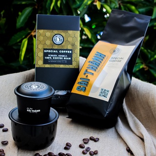 [CÀ PHÊ PHIN & MÁY] Cà Phê Sài Thành (Mix Robusta,Arabica) Chuyên Pha Phin 100% (500gr) - S1