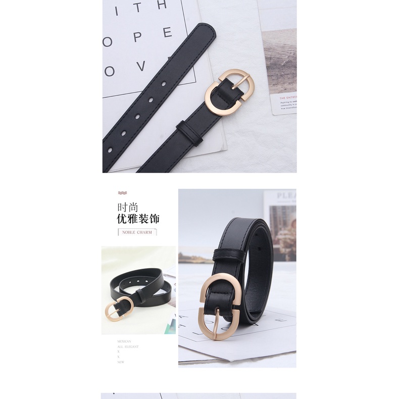 [Có sẵn] THẮT LƯNG DÂY LƯNG DA PU UNIXSEX MẶT CD BẢN TO PHỐI ĐẦM, VEST PHONG CÁCH RETRO CÁ TÍNH THỜI TRANG DL09