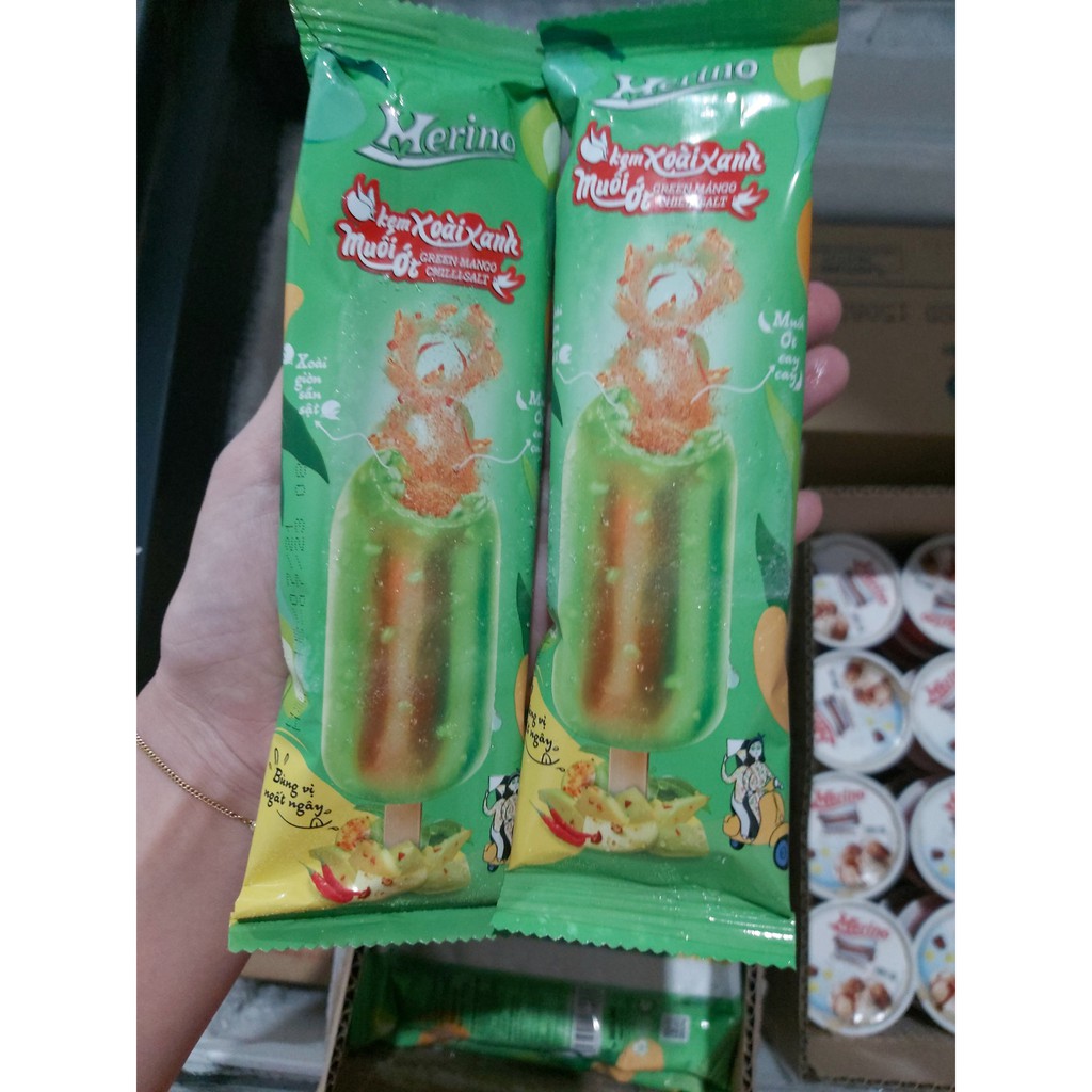Kem que Merino Xoài Xanh Muối Ớt