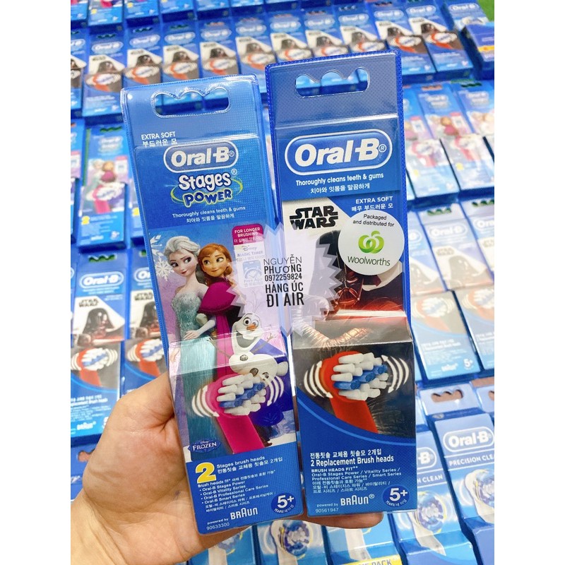 Đầu thay bàn chải Trẻ Em Oral B