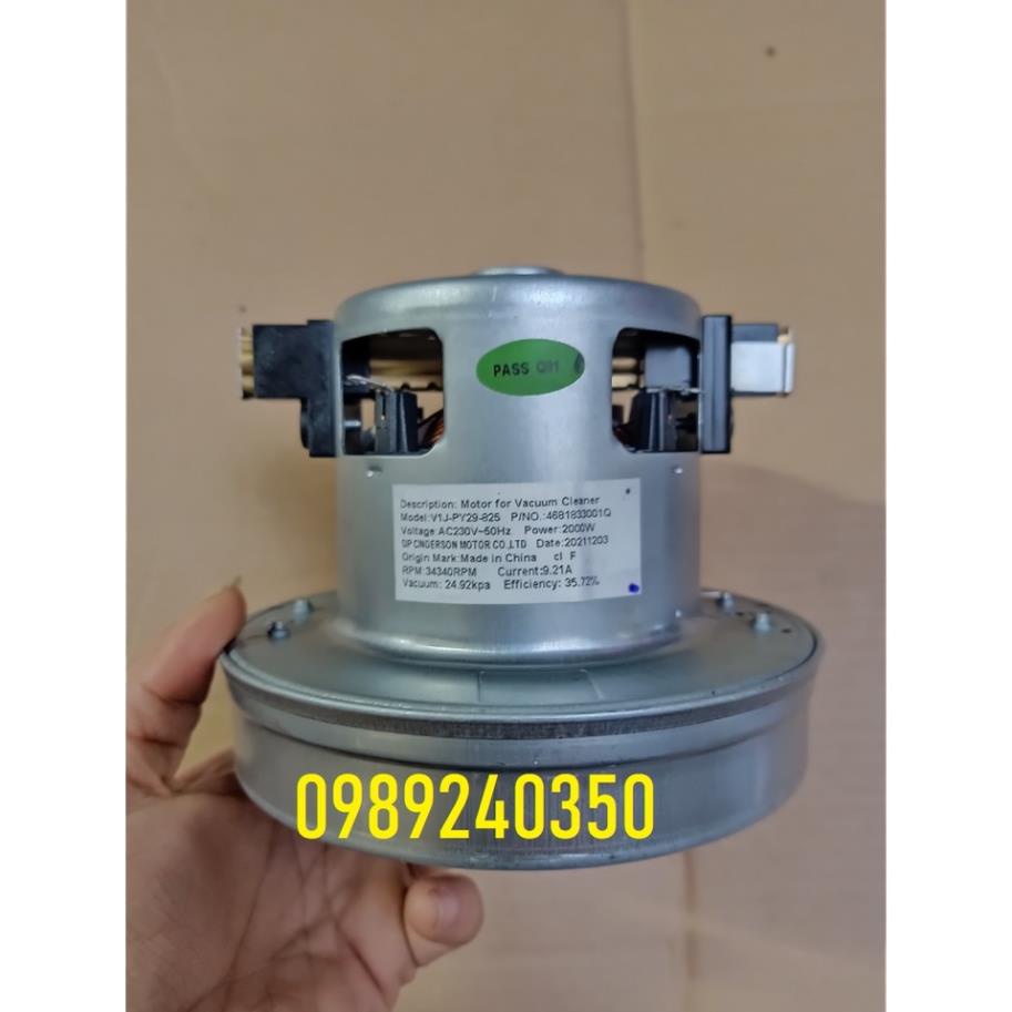 Mô tơ máy hút bụi 2000W động cơ điện lõi đồng hàng công ty LOẠI TỐT