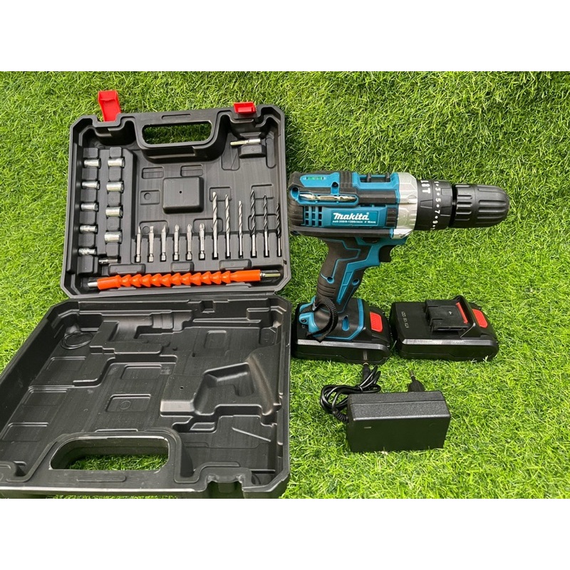 Máy khoan pin MAKITA 3 chức năng 10 ly phụ tùng khoan tường bắt vít khoan gỗ khoan sắt