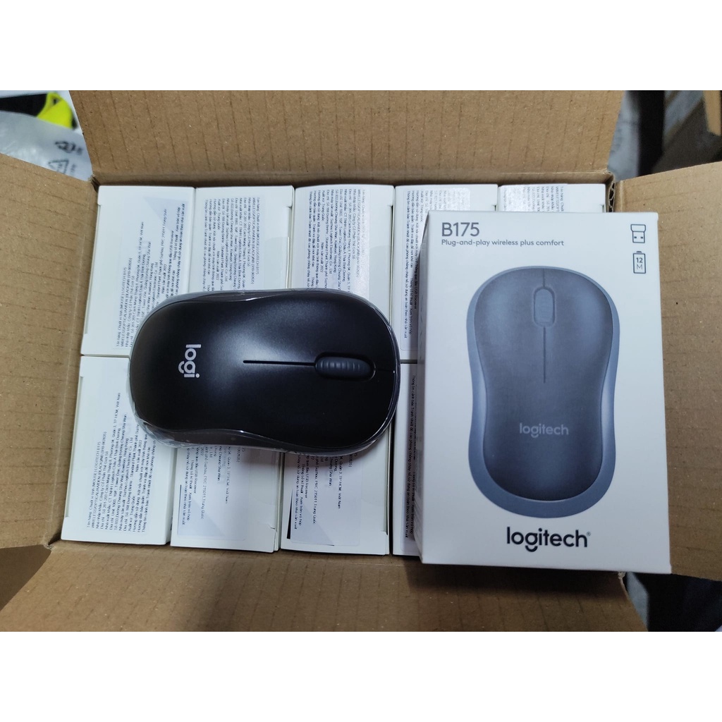 Chuột không dây chính hãng Logitech B175 nhỏ gọn sành điệu