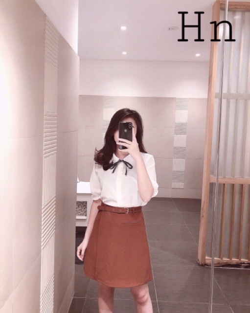 [ trợ Giá] chân váy A đai sắt CVS012133