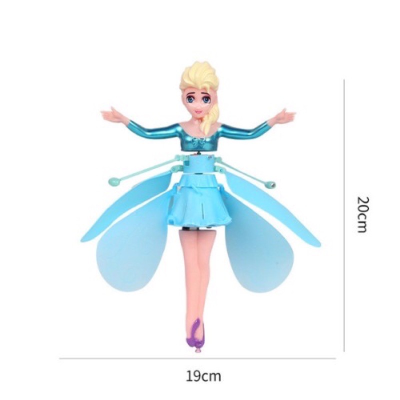 Búp bê bay Mẫu Elsa - Mẫu Bất ngờ [XẢ HÀNG] đồ chơi cảm ứng tay