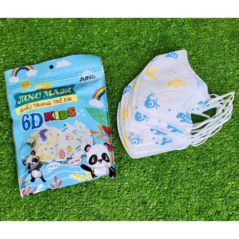 ✅ Thùng 300 cái khẩu trang y tế 6D cho bé từ 1-6 tuổi “JN”