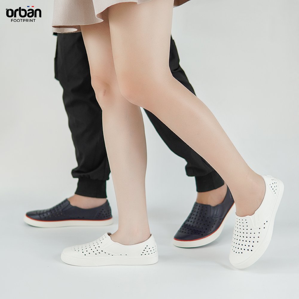 [Phom nhỏ] Giày nhựa URBAN nam nữ đi mưa đi biển D2201- Chất liệu EVA siêu nhẹ chống nước
