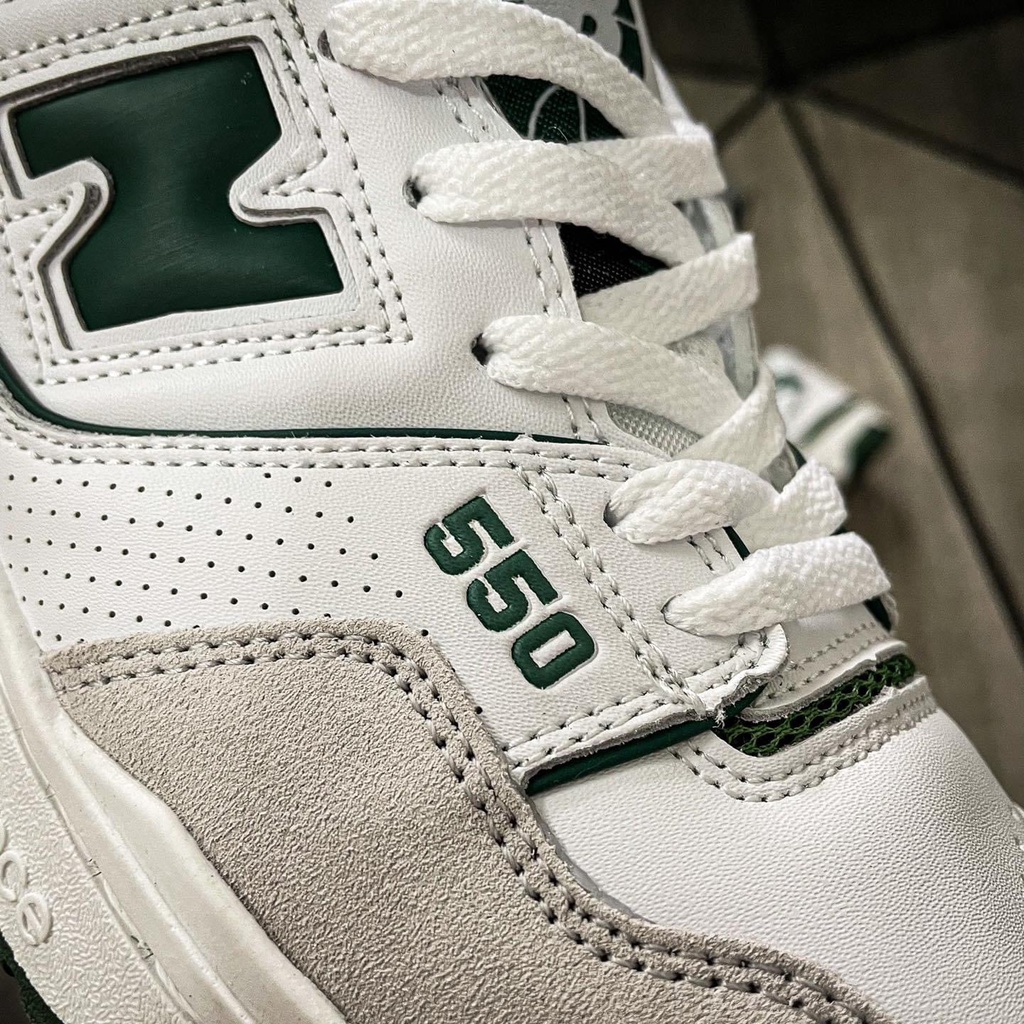 Giày NB550 New Blanece 550 màu Green hàng cao cấp