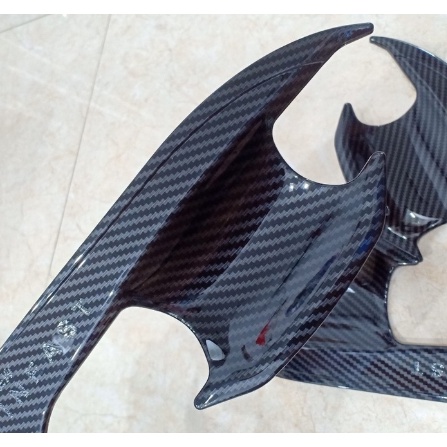 Ốp tay nắm, hõm cửa carbon xe Vinfast Lux A, Lux SA Mẫu Cacbon cao cấp