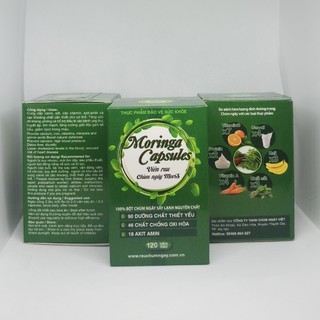 Combo 3 Hộp Viên Nang (Rau) Chùm Ngây Moris