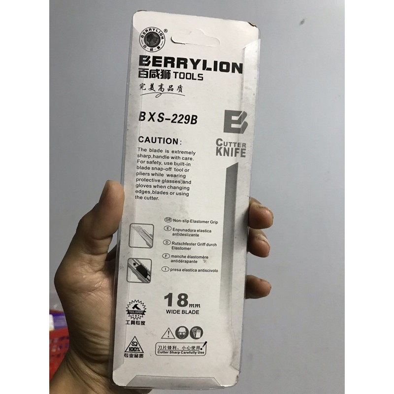 Dao Rọc giấy cắt giấy siêu bén Berry lion