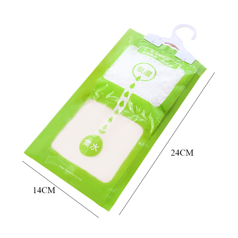Túi hút ẩm - Gói hút ẩm quần áo 2 ngăn chống ẩm chống mốc có móc treo đa năng siêu hút ẩm cực tốt 2253