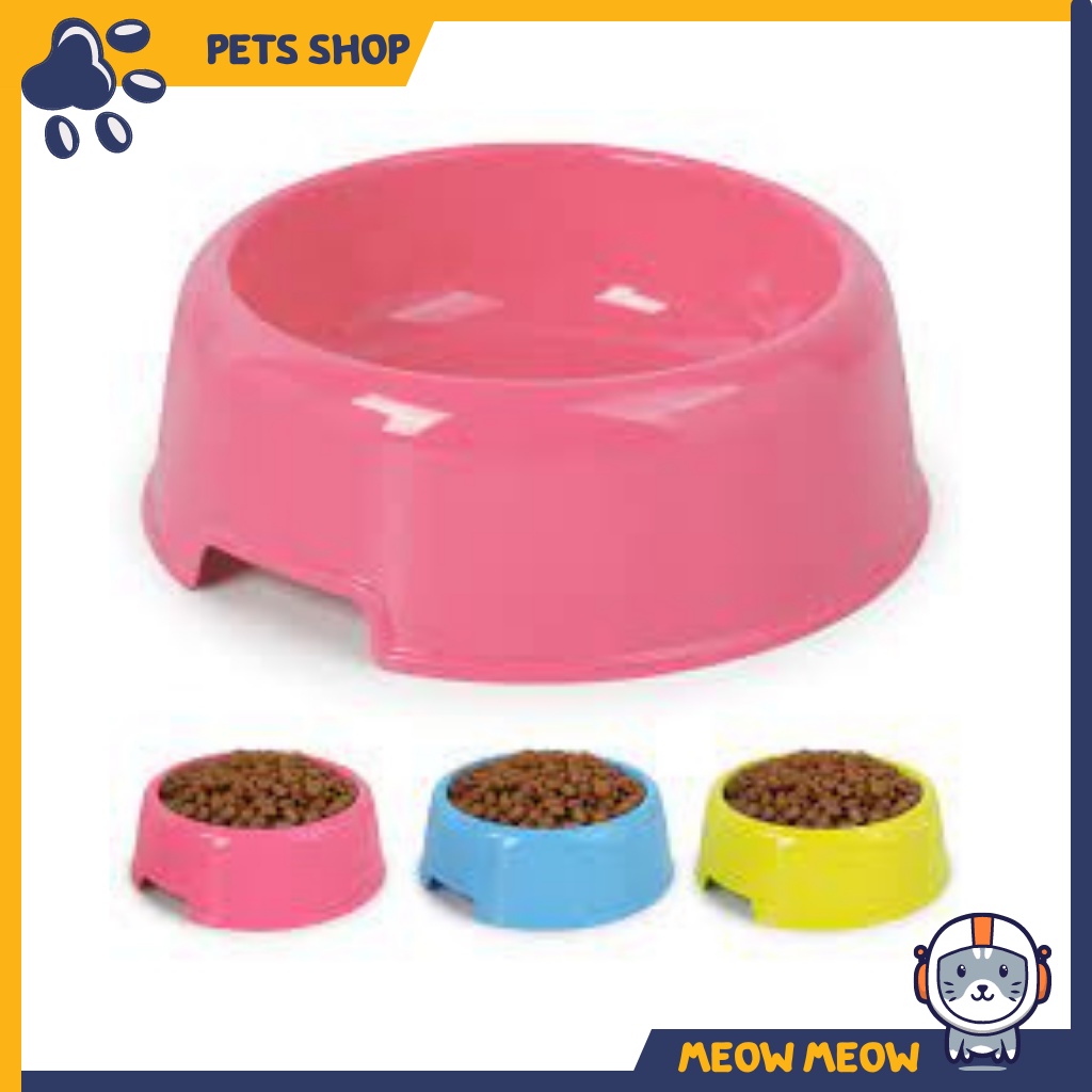 Bát ăn nhựa cho mèo - Bát ăn siêu rẻ cho chó mèo - Bát ăn thú cưng.