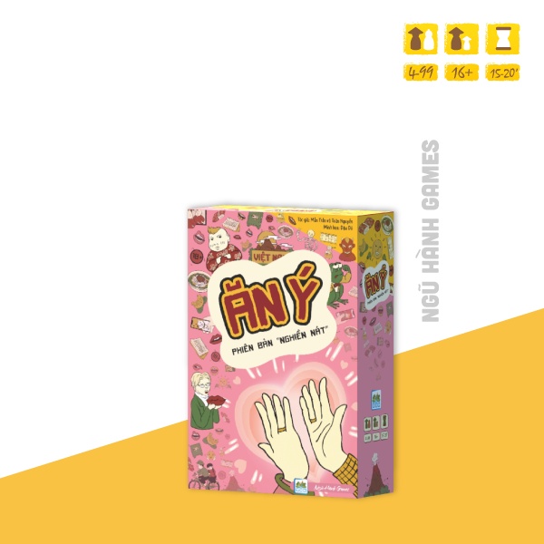 Bộ trò chơi board Game Ăn Ý Nghiền Nát - Ngũ Hành Games - 4-99 người chơi, 16+