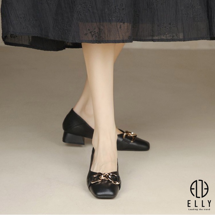Giày nữ cao cấp da thật ELLY – EGT193