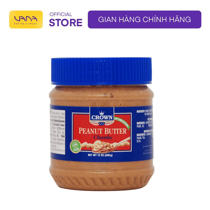 BƠ ĐẬU PHỘNG  CROWN THƠM NGON BÉO NGẬY