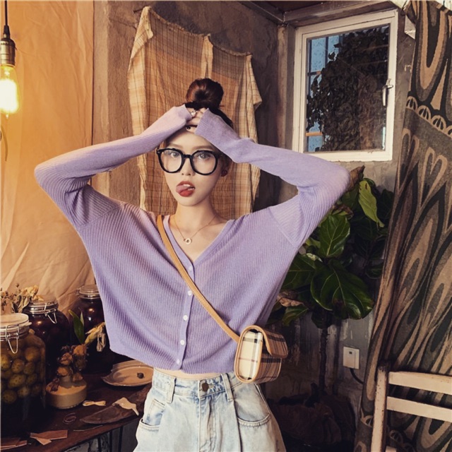 Áo Cadigan Mỏng Nhẹ Xinh Xinh