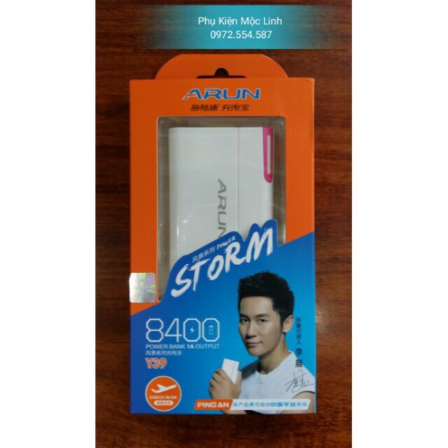 Sạc Dự Phòng 8400mAh Arun