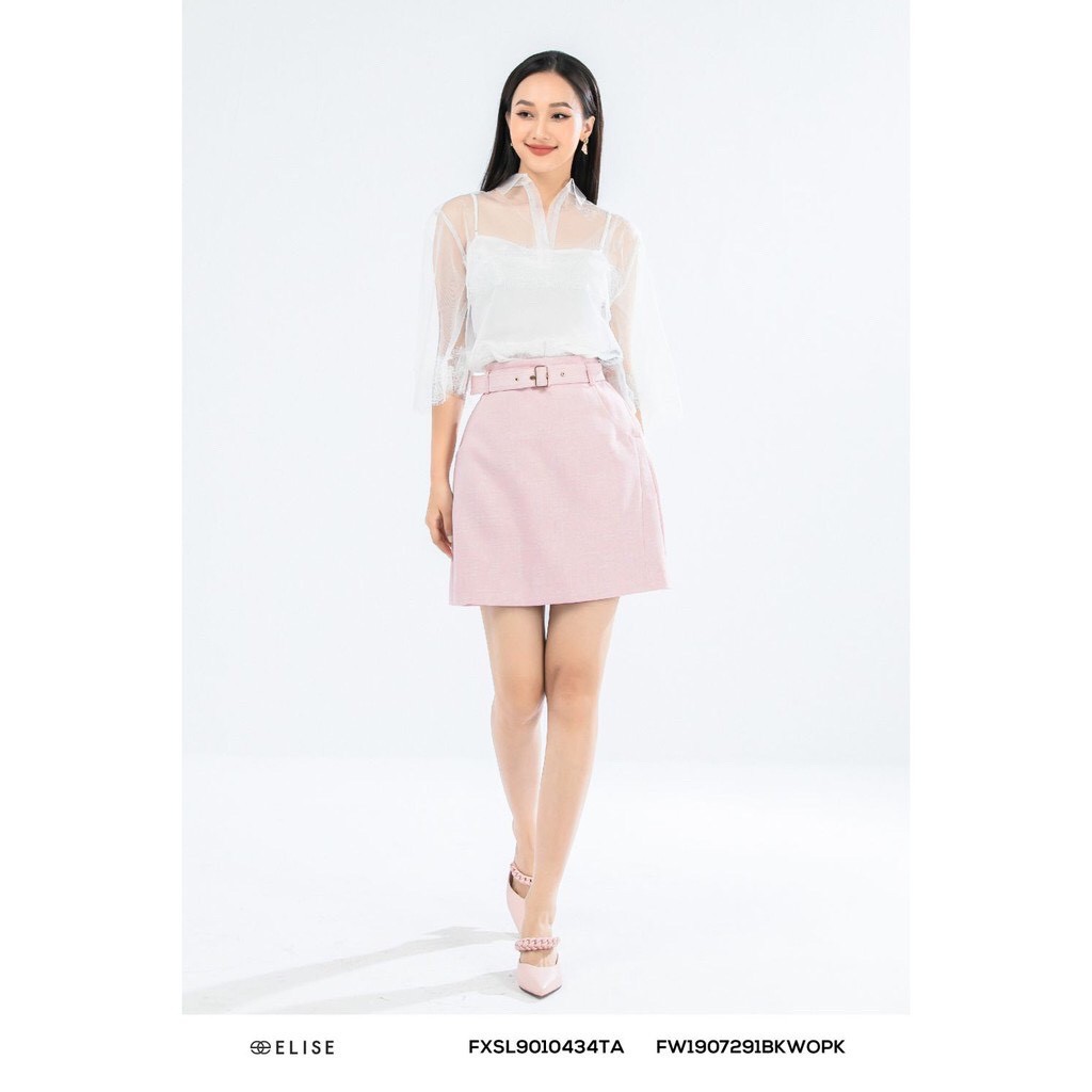 SM lưới trắng phối ren Elise