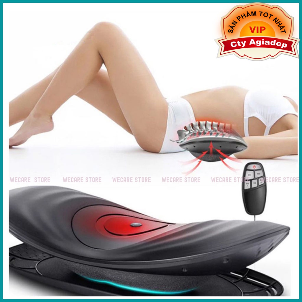 [Cao Cấp] Máy Massage lưng, Massage hỗ trợ điều trị cột sống, thoát vị đĩa đệm, Massage Nhiệt hồng ngoại- Agiadep.com
