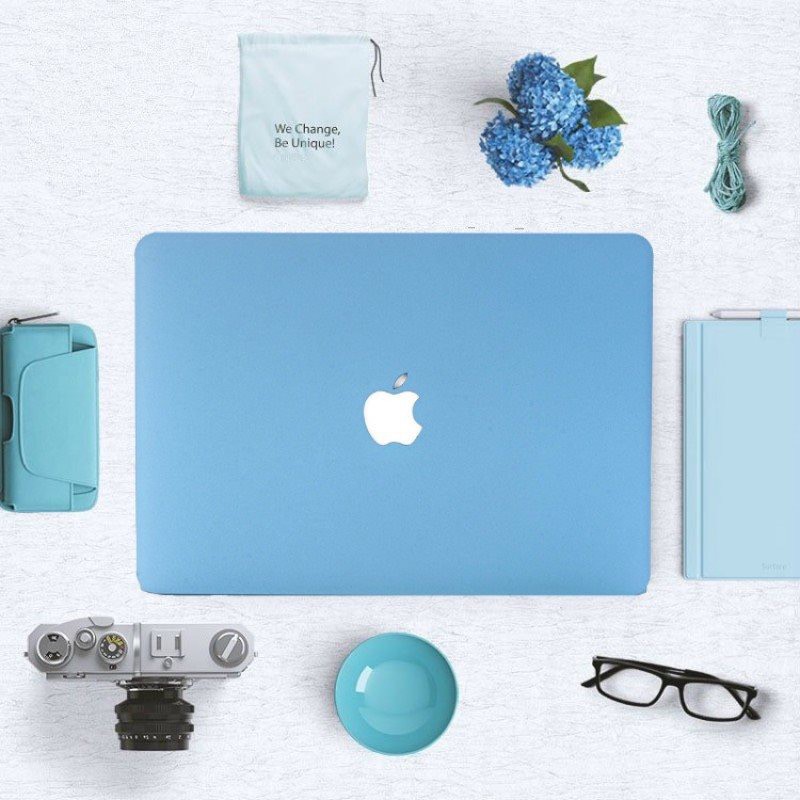 Case ,Ốp Macbook Màu Xanh Pastel Đủ Dòng (Tặng Kèm Nút Chống Bụi + Bộ kẹp chống gãy | WebRaoVat - webraovat.net.vn