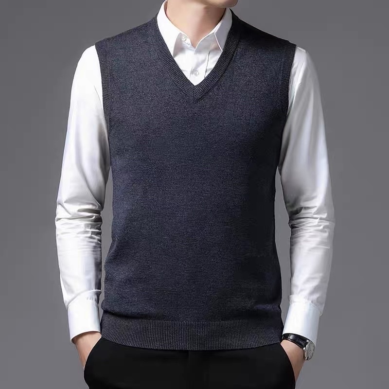 Áo Gile Len Nam Trung Niên tặng Bố