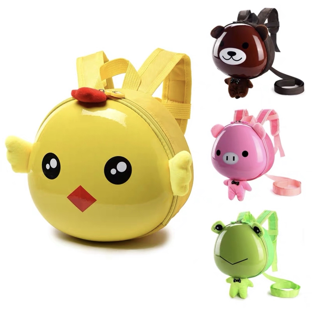 Balo Trứng Họa Tiết Động Vật Dễ Thương Cho Bé (SP001236 )