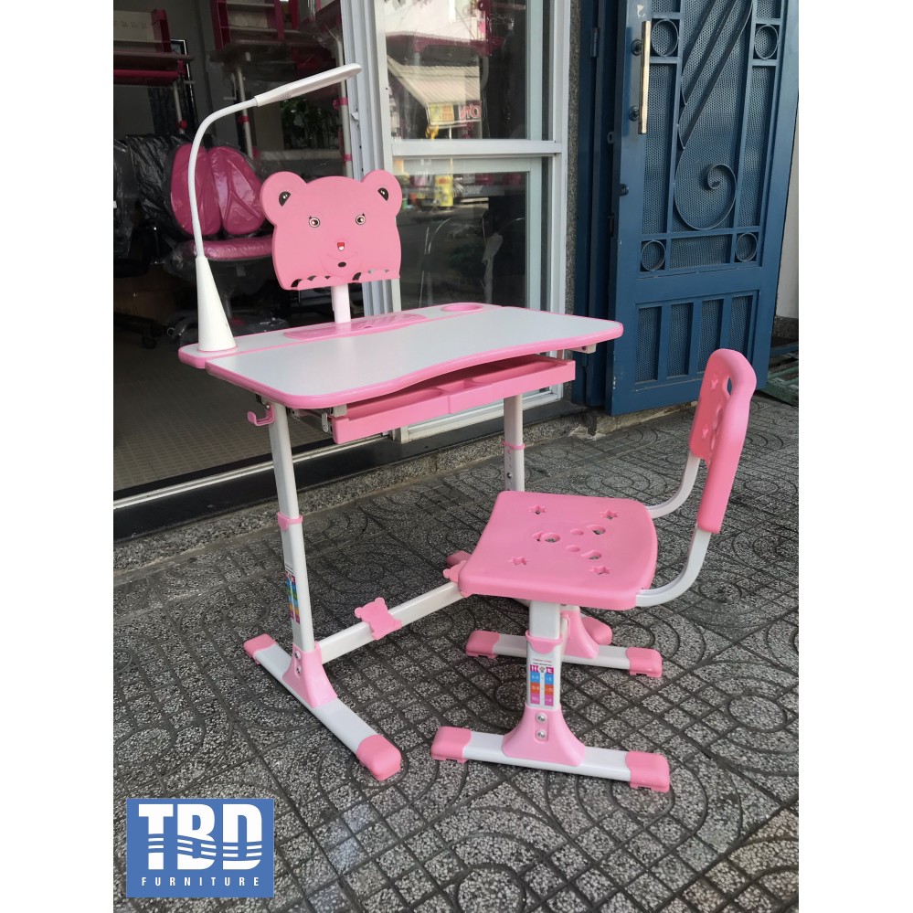 Bộ Bàn Ghế Học Sinh Thông Minh A06 [KÈM ĐÈN LED] | BigBuy360 - bigbuy360.vn