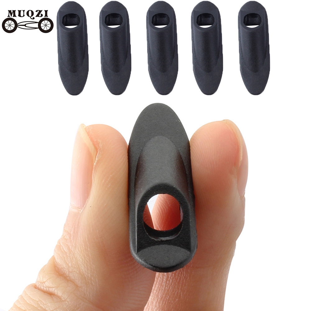 Set 10 Phụ Kiện Kẹp Ống Dây Thắng Xe Đạp Màu Đen Tiện Dụng