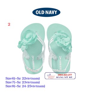 Giày Sandal Old Navy bé gái (Hàng Mỹ xách tay)