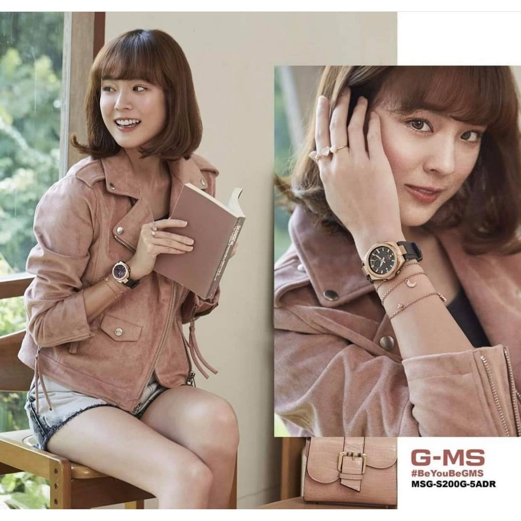 Đồng Hồ Casio Nữ dây nhựa BABYG MSG-S200G-5ADR Chính Hãng