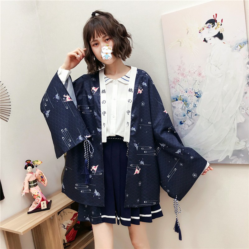 Haori Hạc Giấy có sẵn số lượng ít (order)