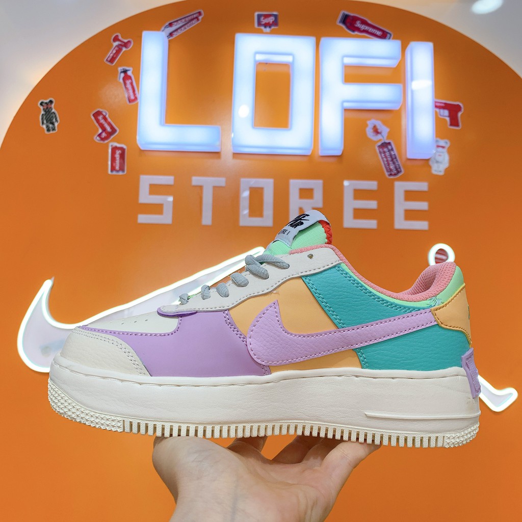 Giày Sneaker AF1 Shadow 7 màu [ẢNH THẬT] Giày Thể Thao Nam Nữ Hot Trend