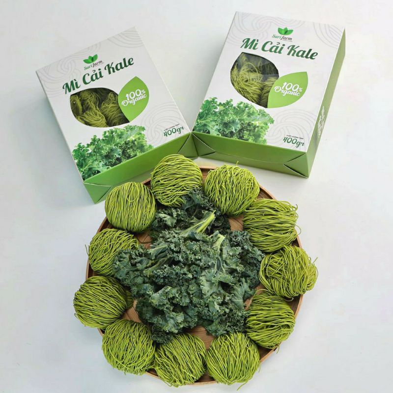 MỲ CẢI KATE HỮU CƠ SURIFARM (400g )ĂN KIÊNG GIẢM CÂN-EATCLEAN-HẬU KETO