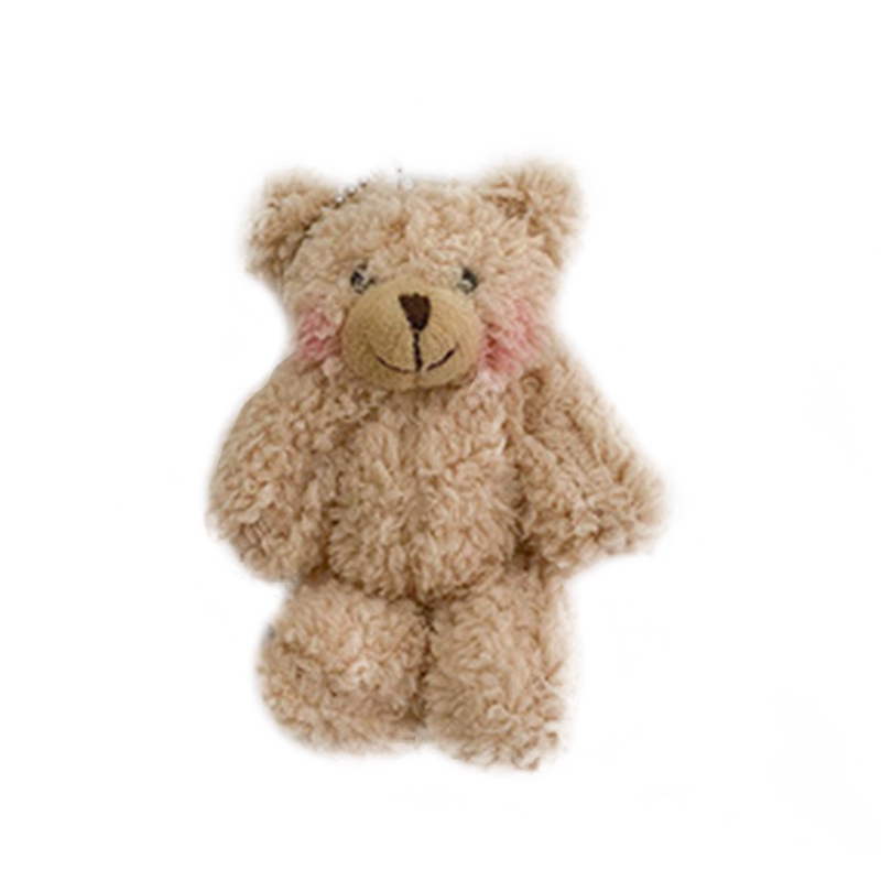 Attract Mặt móc khoá hình dạng gấu bông kiểu dáng dễ thương