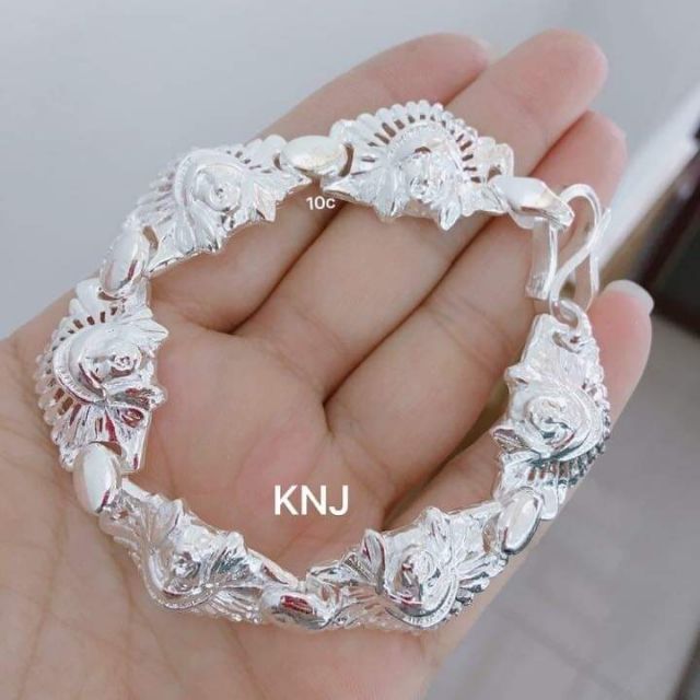 Lắc tay nam bạc chuẩn 100%
