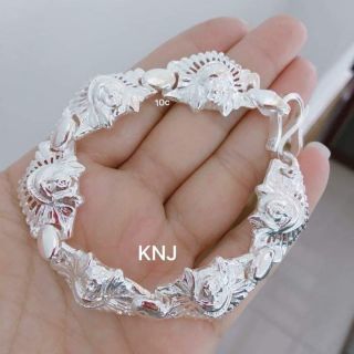 Lắc tay nam bạc chuẩn 100%