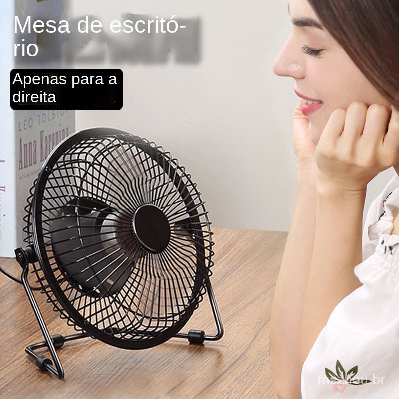 Quạt Điện Usb Mini Yên Tĩnh Kích Thước 4 Inch Dùng Cho Xe Hơi/Văn Phòng/Máy Tính Để Bàn