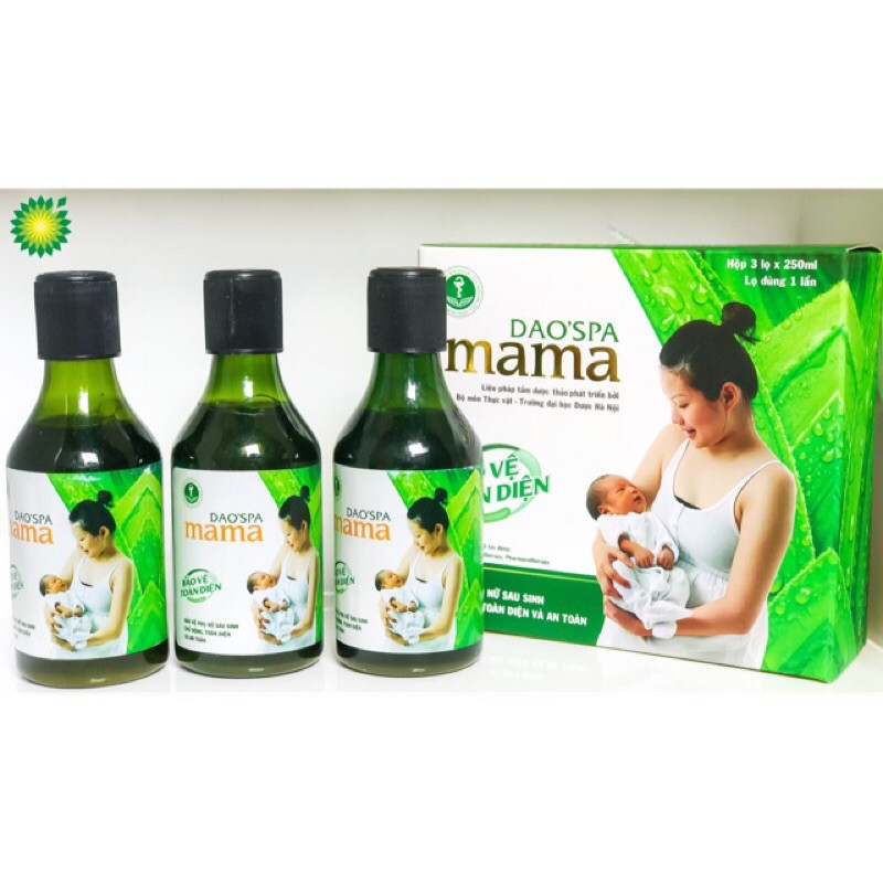 Hộp 3 chai dung dịch xông hơi Dao’spa Mama