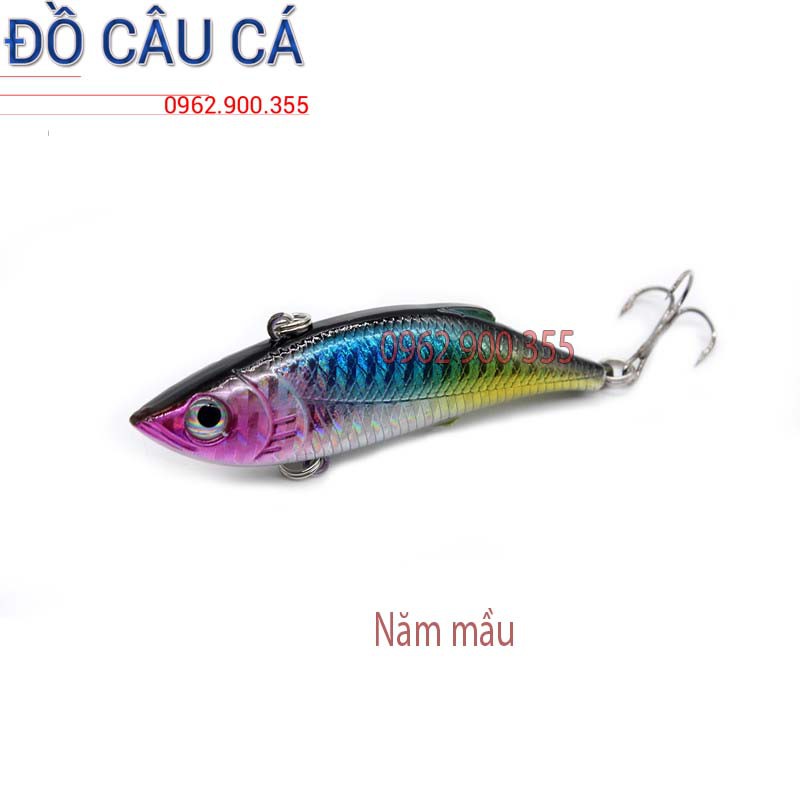 Mồi cá giả 10gram dài 8cm câu cá vược nước ngọt