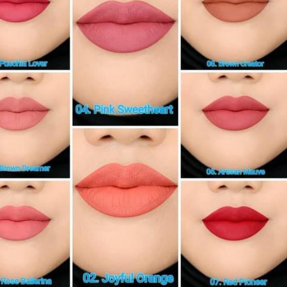 (Hàng Mới Về) Son Lì Màu Sắc Thời Trang Thương Hiệu Wardah | BigBuy360 - bigbuy360.vn