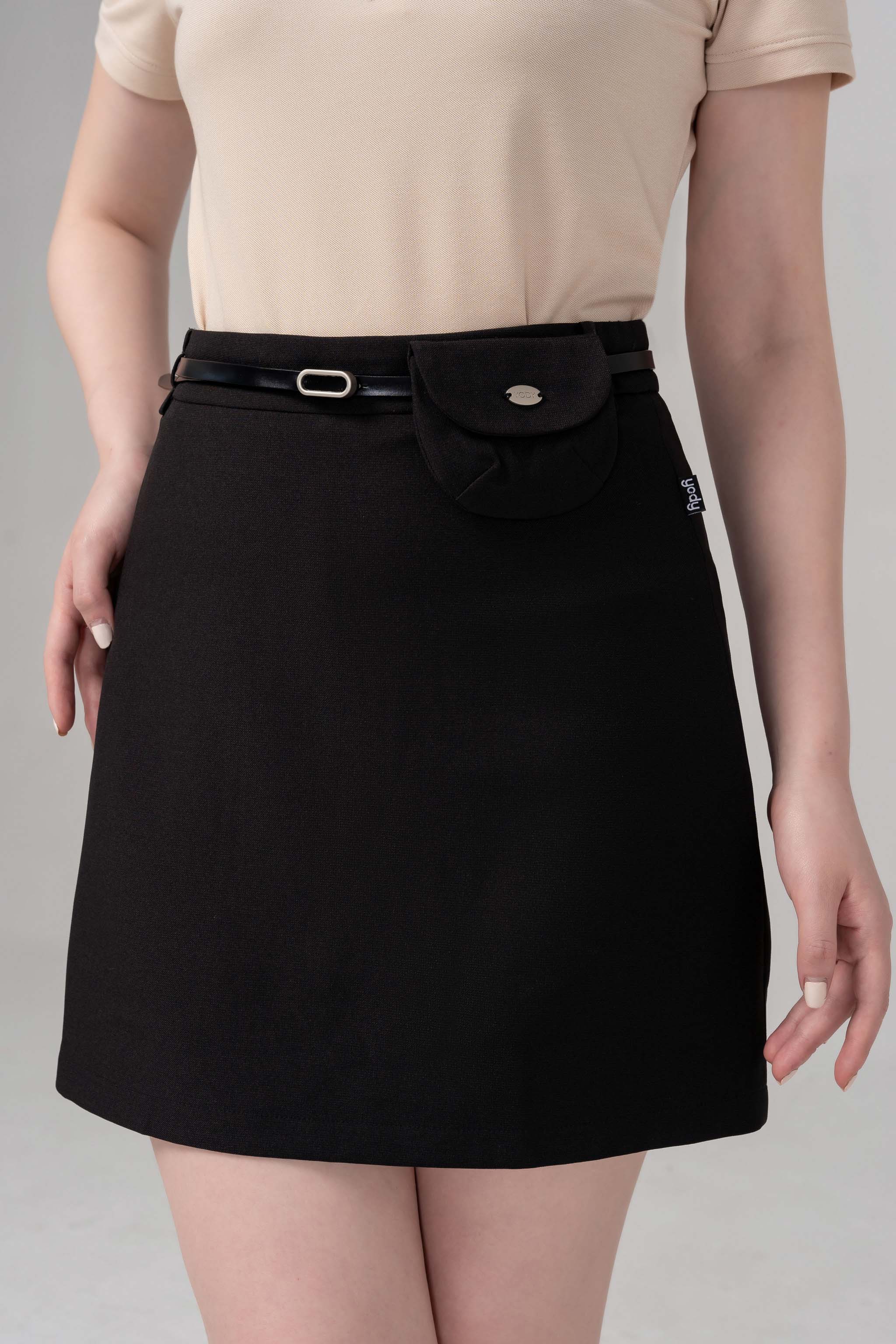 2021 Set 3 món Chân Váy Chữ A Kèm Túi và Belt Cao Cấp YODY CVN3202 . ! | BigBuy360 - bigbuy360.vn