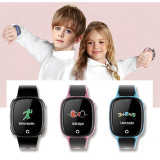 Đồng Hồ Thông Minh Trẻ Em GPS SmartKID HW11 - Nghe Gọi, Định Vị, Cảm Ứng Siêu Mượt, Camera,Lắp Thẻ Sim, Kháng Nước IP67