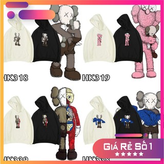 🌟💧[SIÊU HOT] [Có VIDEO + ẢNH THẬT] Áo Hoodie nỉ bông KAWS hot trend 2020 🌟💧