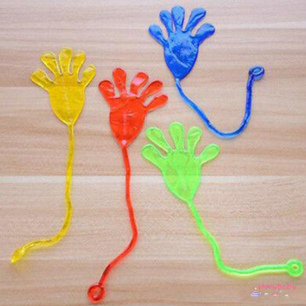 【OMB】 Squishy Toy Slap Hands Palm Toy Elastic Sticky Toy For Kid Gift Party Gags