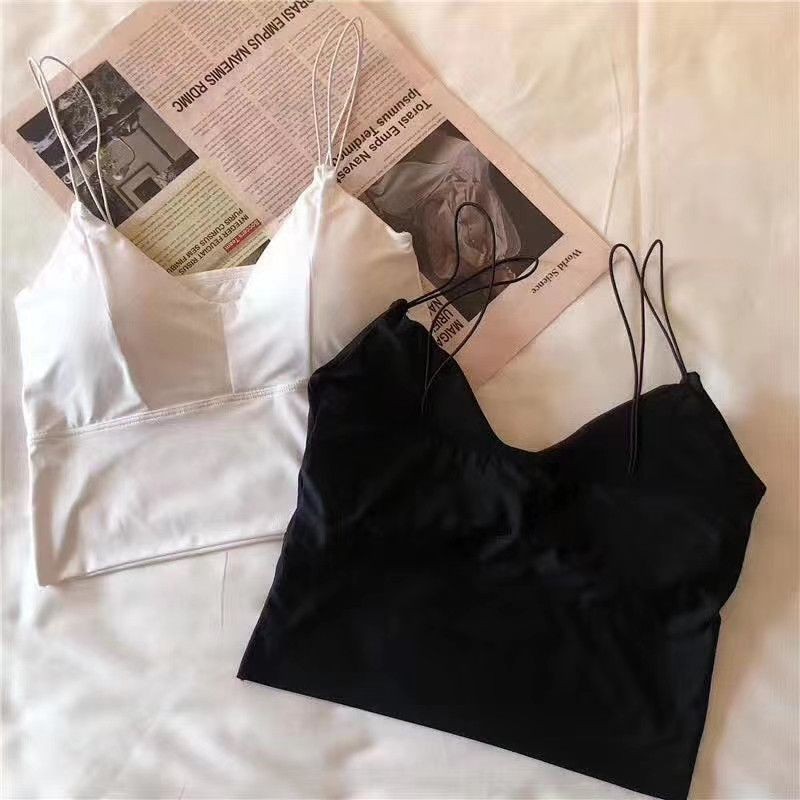 Mẫu Mới - Áo bra dây mảnh crotop 115